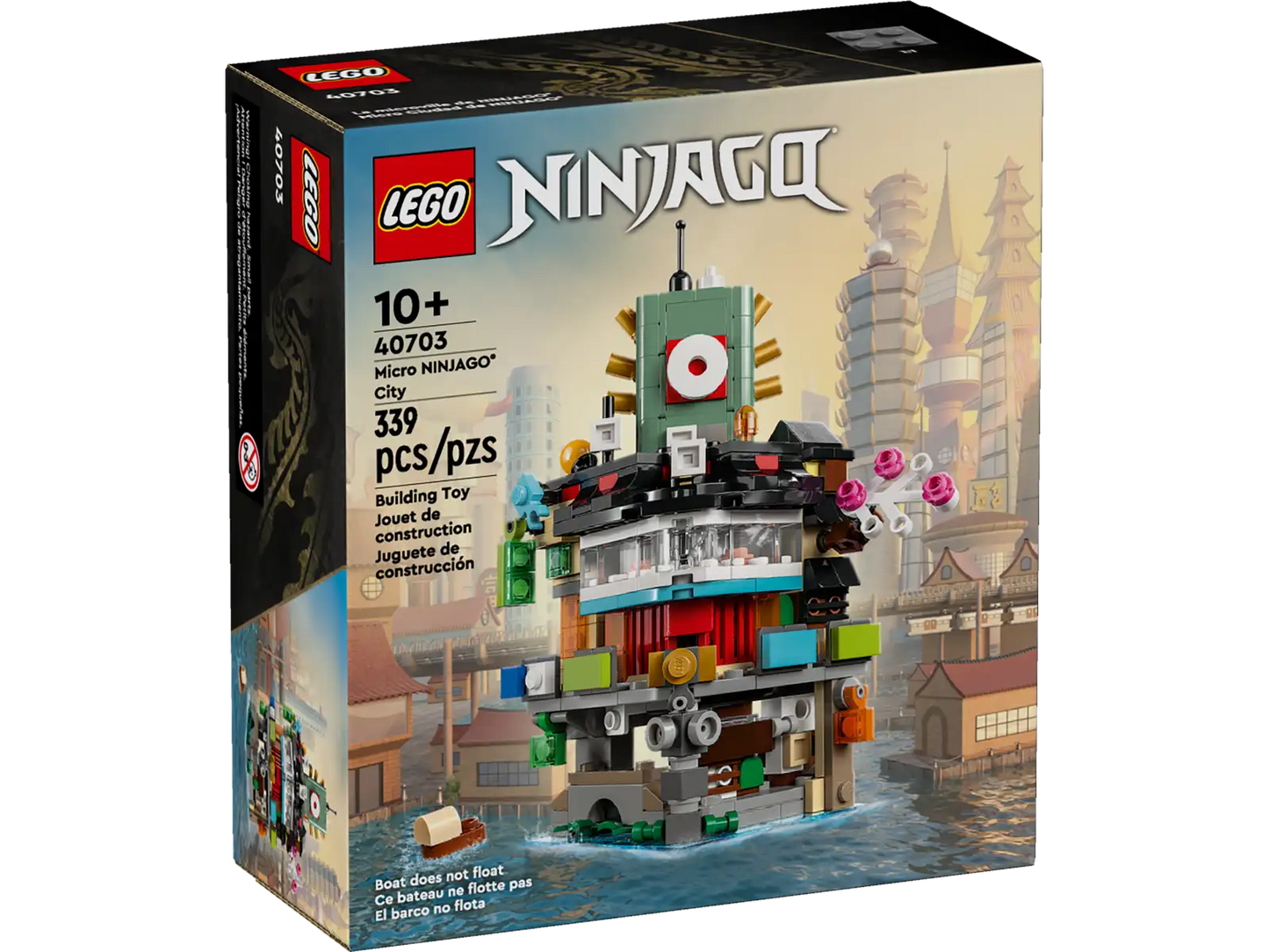 Lego 40703 Ninjago: Mikro-Modell von Ninjago City