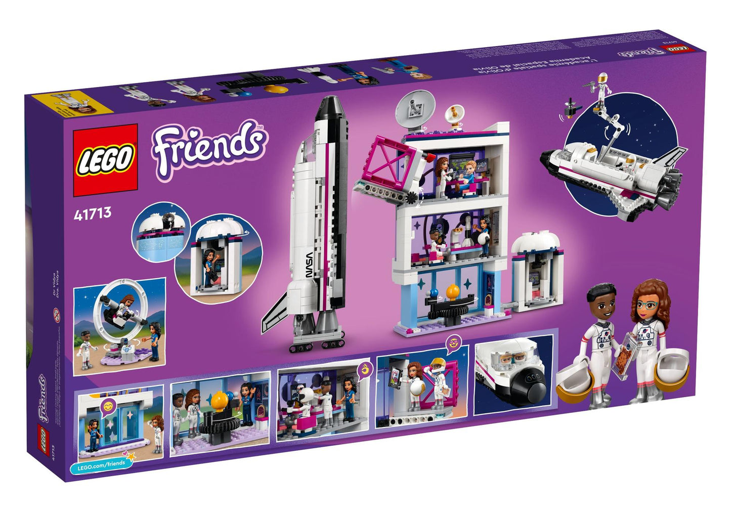 Lego 41713 Friends Olivias Raumfahrt-Akademie