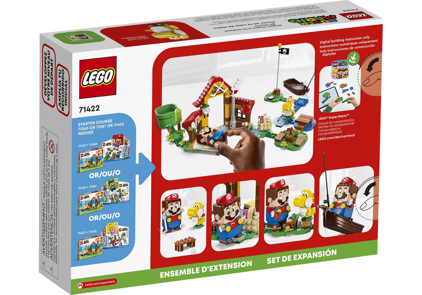 Lego 71422 Super Mario: Picknick bei Mario - Erweiterungsset