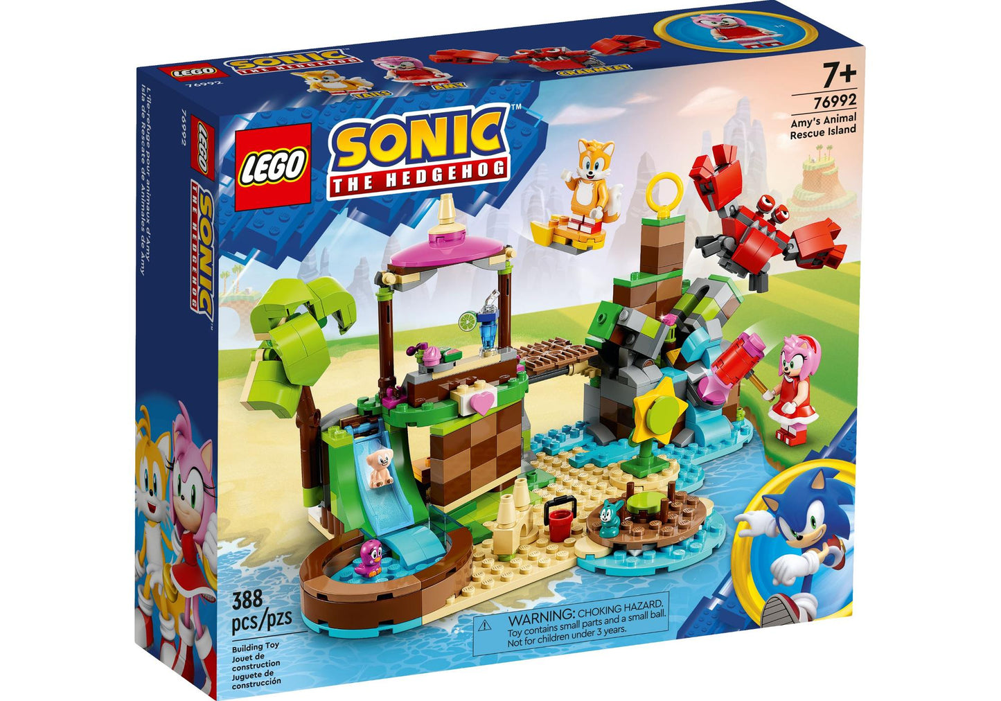 Lego 76992 Sonic: Amys Tierrettungsinsel