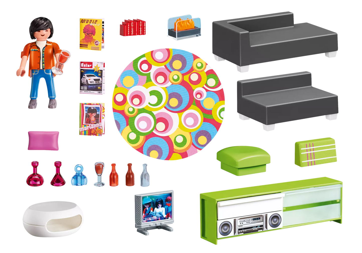Playmobil 5584 City Life Wohnzimmer
