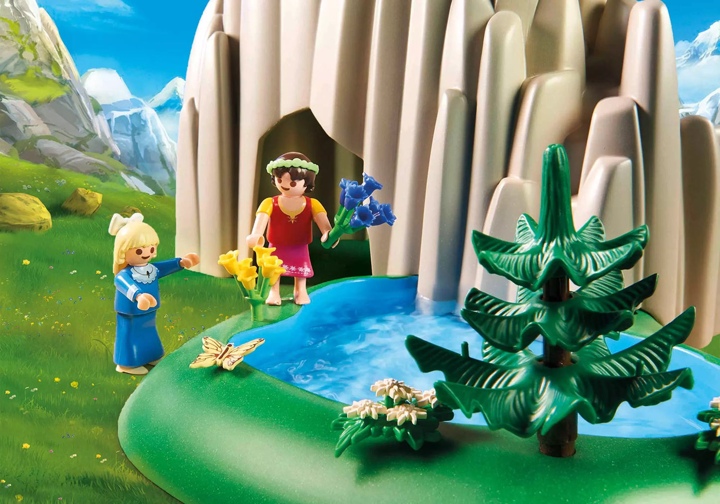 Playmobil 70254 Heidi Am Kristallsee mit Heidi, Peter und Clara