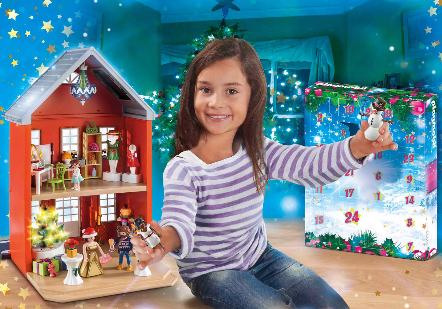 Playmobil 70383 City Life Adventskalender Weihnachten im Stadthaus