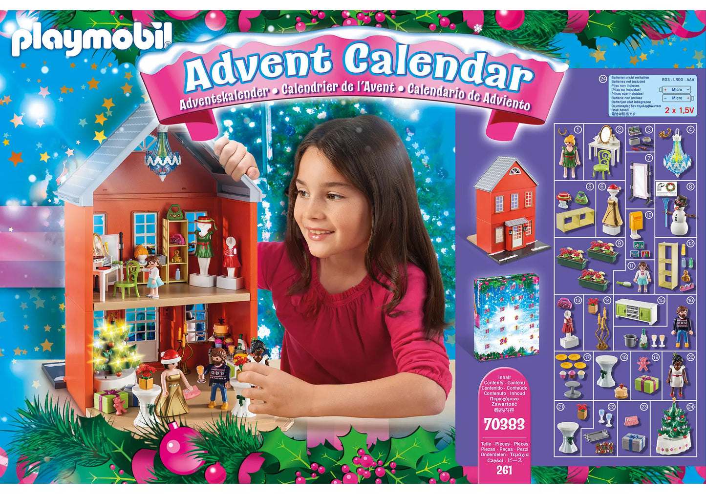 Playmobil 70383 City Life Adventskalender Weihnachten im Stadthaus