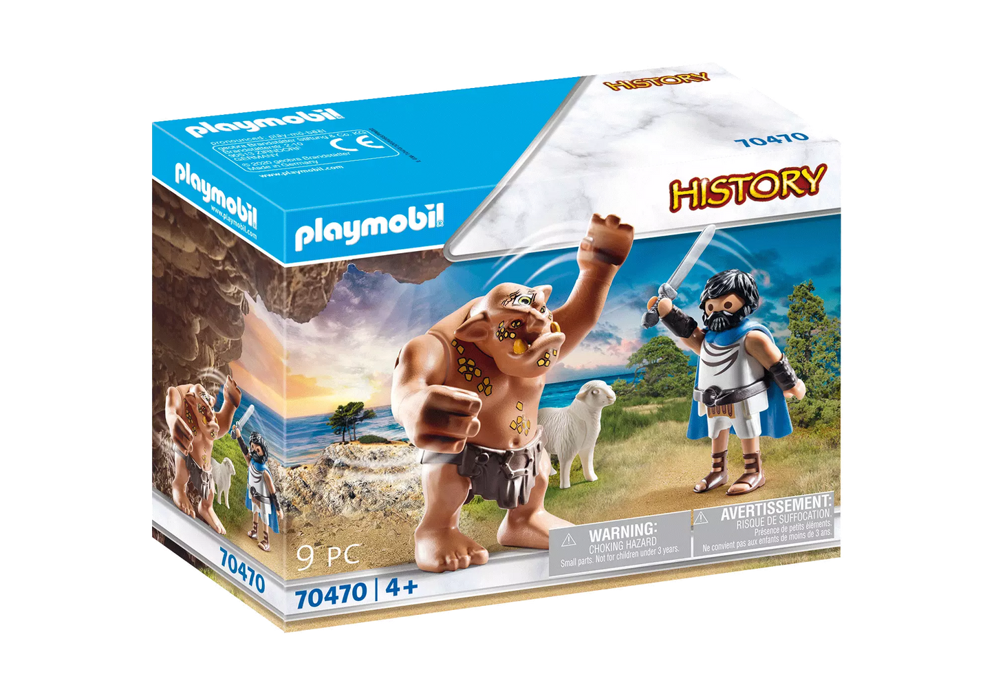 Playmobil 70470 History Odysseus und Polyphem