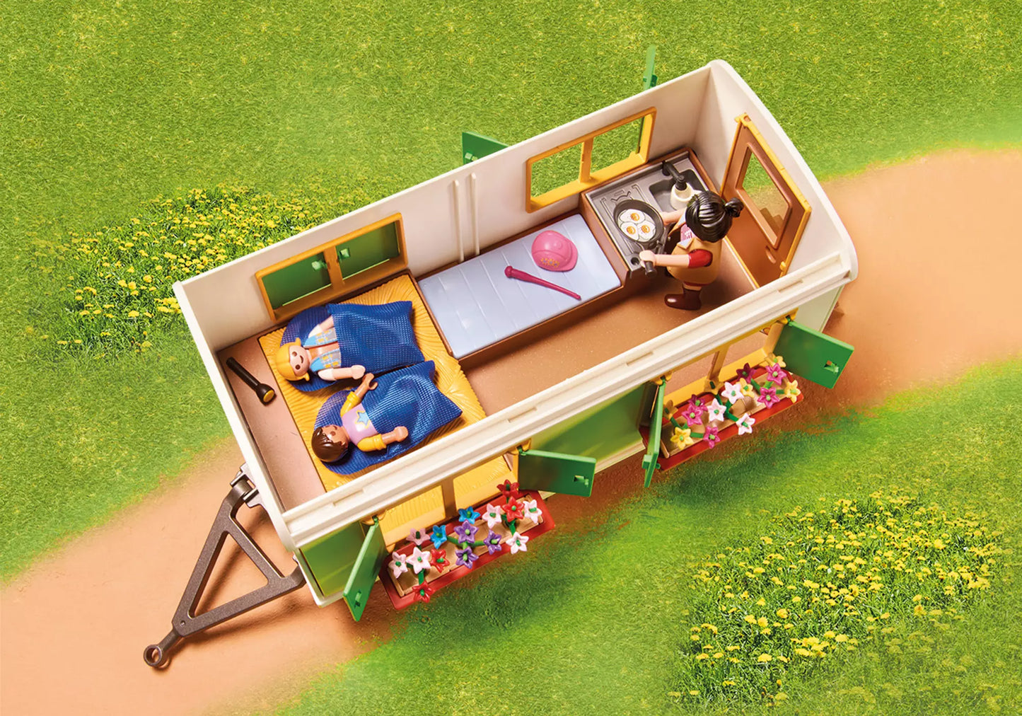 Playmobil 70510 Country Ponycamp-Übernachtungswagen