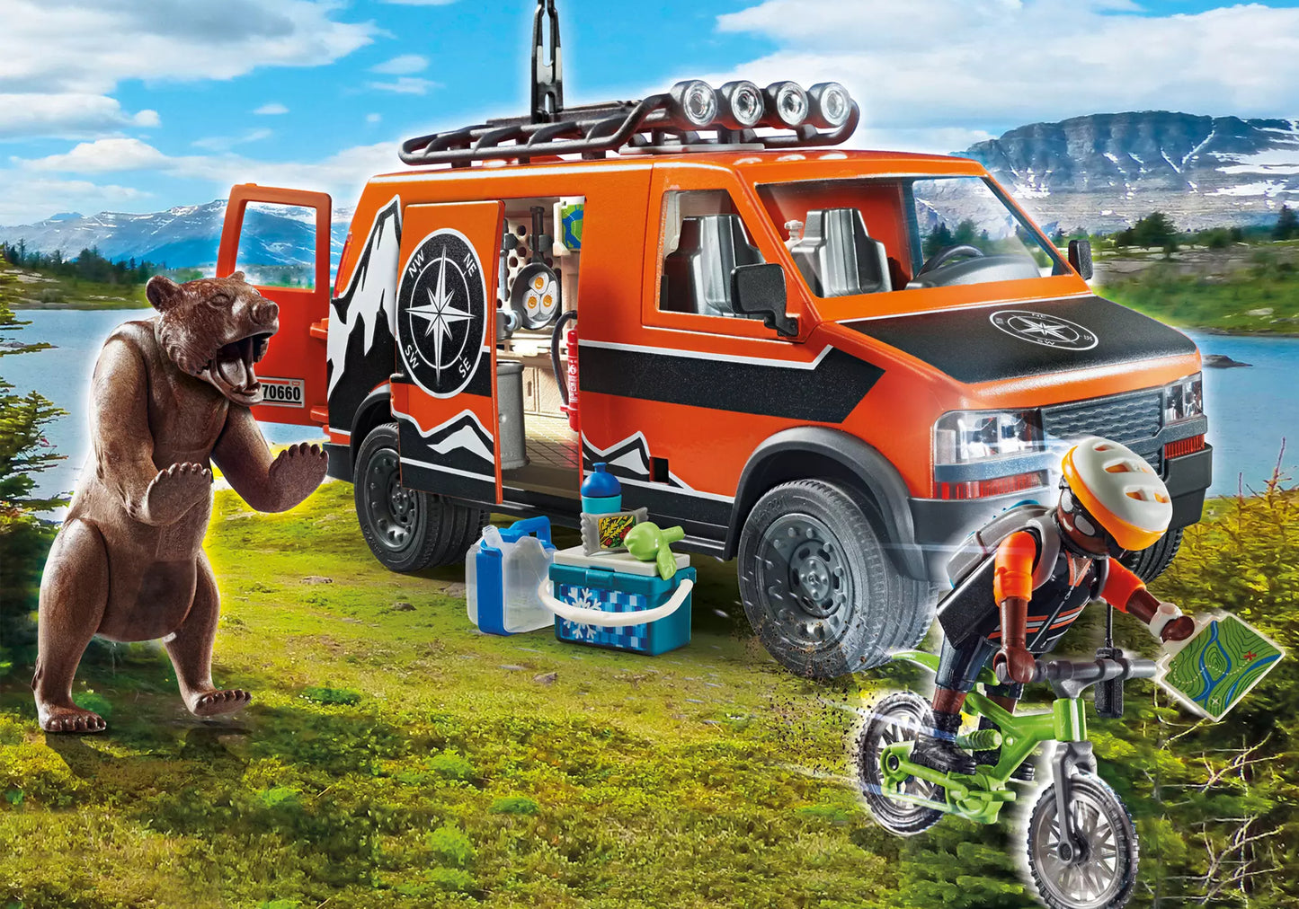 Playmobil 70660 Off Road Action Adventure Van