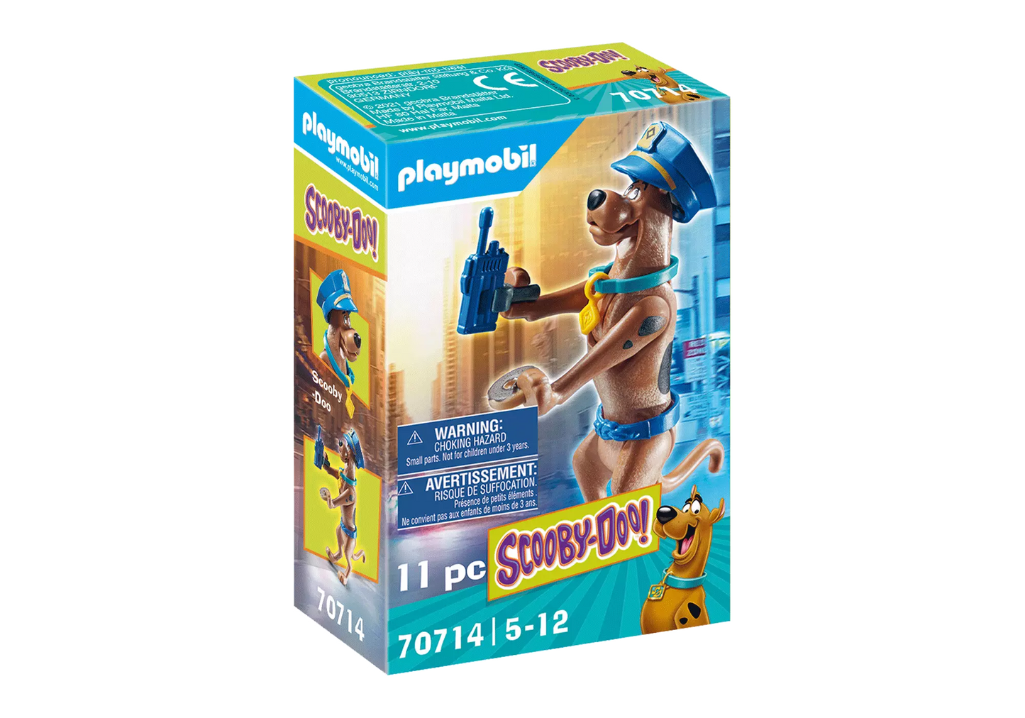 Playmobil 70714 Scooby-Doo! Sammelfigur Polizist