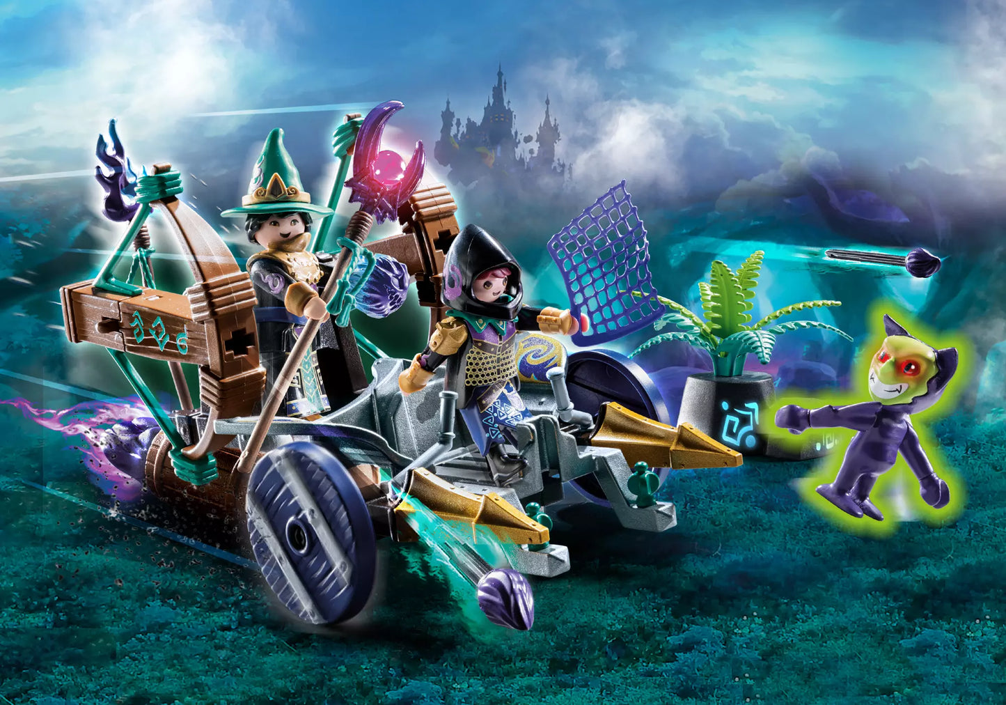 Playmobil 70748 Novelmore Violet Vale - Dämonen-Fangwagen