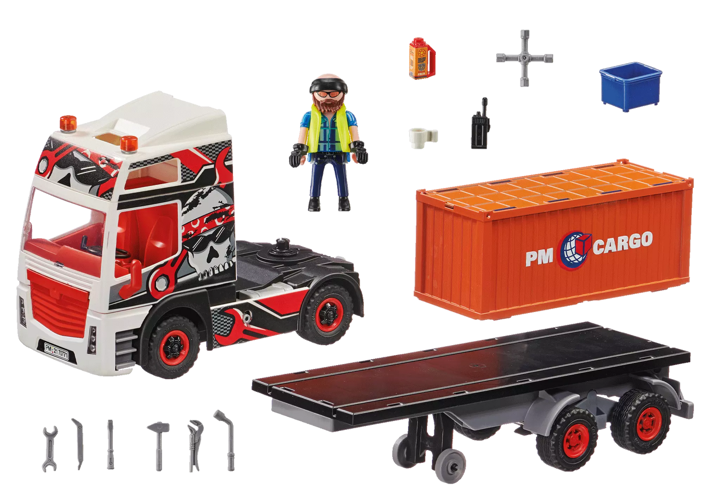 Playmobil 70771 City Action LKW mit Anhänger