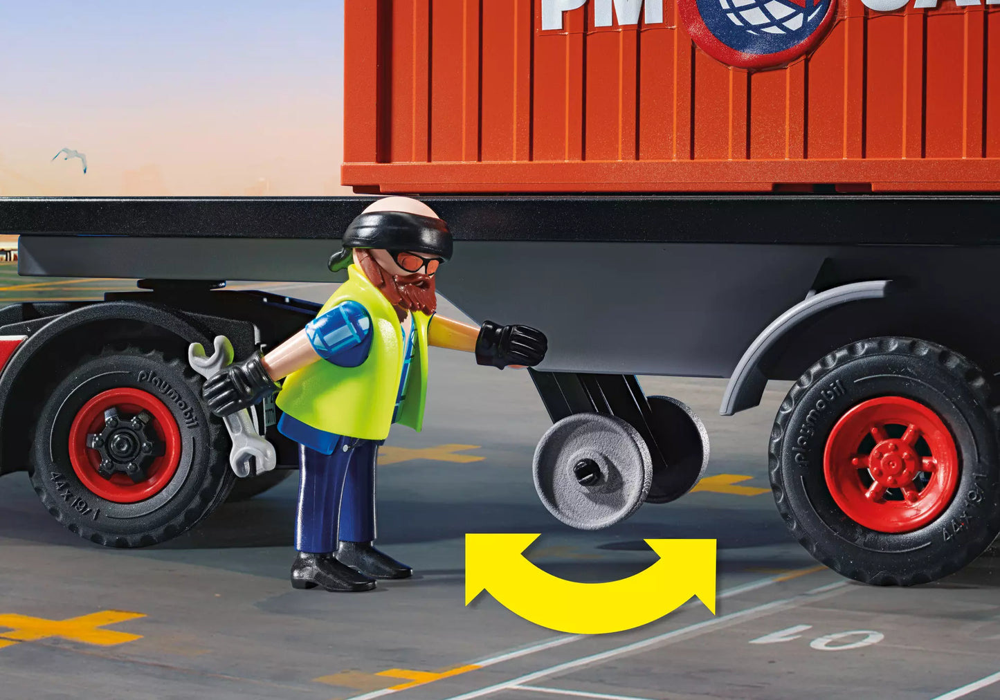 Playmobil 70771 City Action LKW mit Anhänger