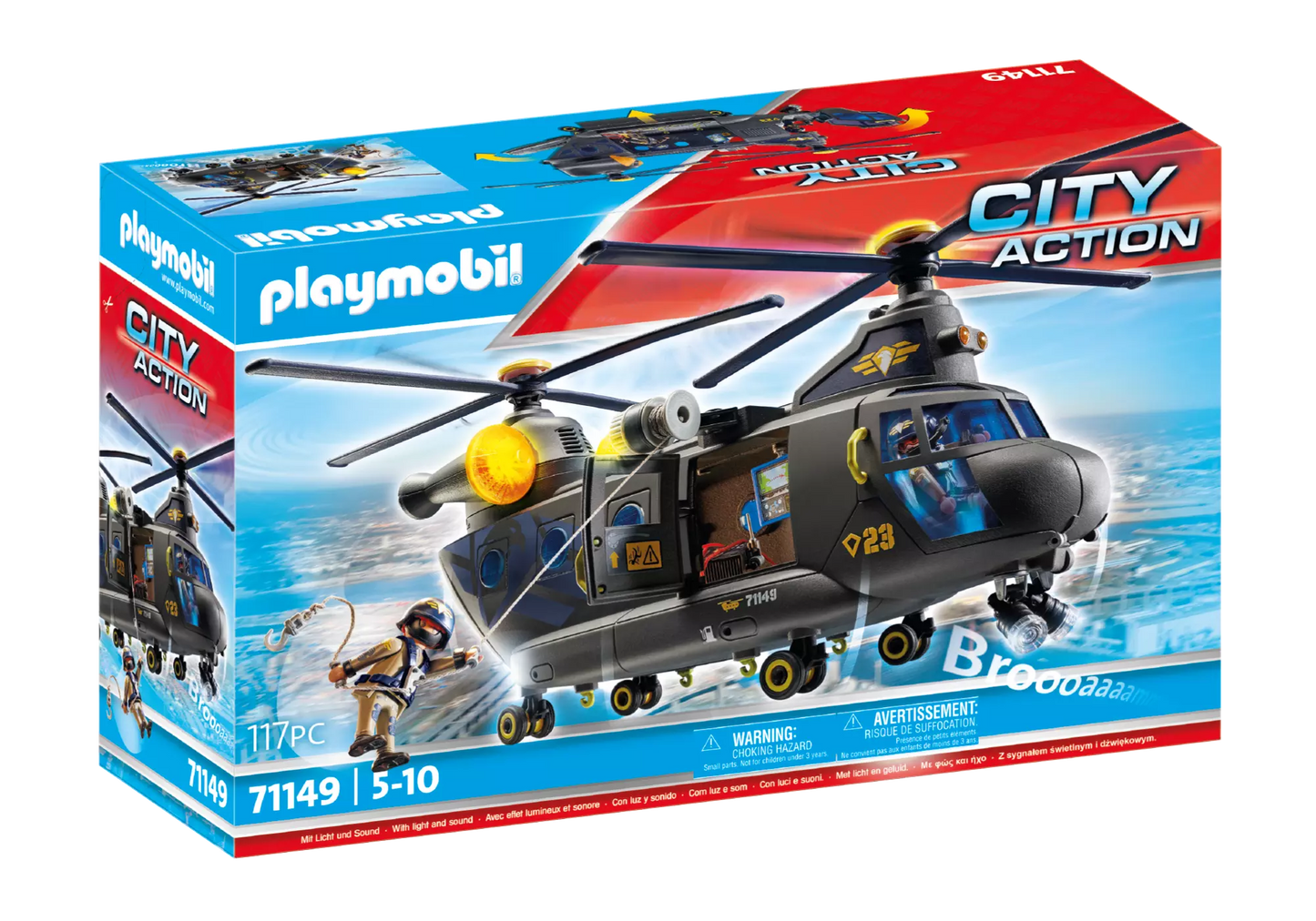 Playmobil 71149 City Action SWAT-Rettungsflugzeug