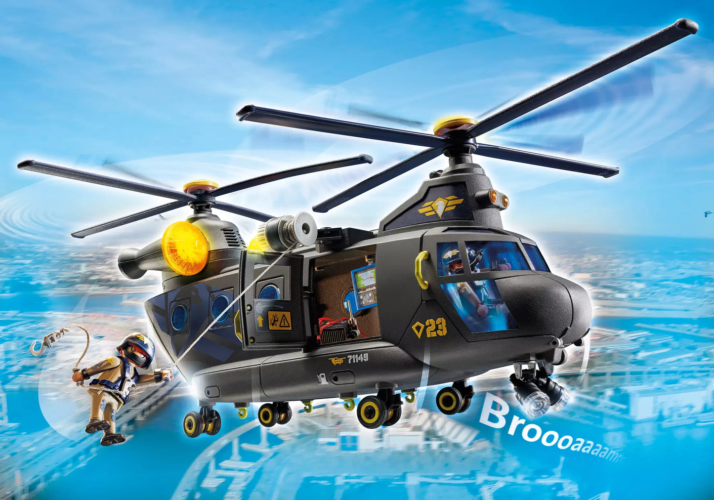Playmobil 71149 City Action SWAT-Rettungsflugzeug