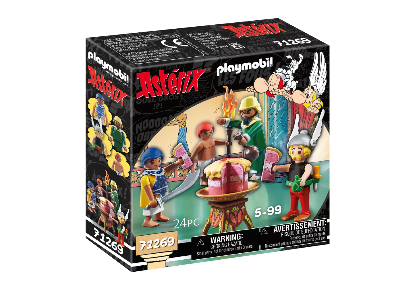 Playmobil 71269 Asterix Pyradonis vergiftete Torte