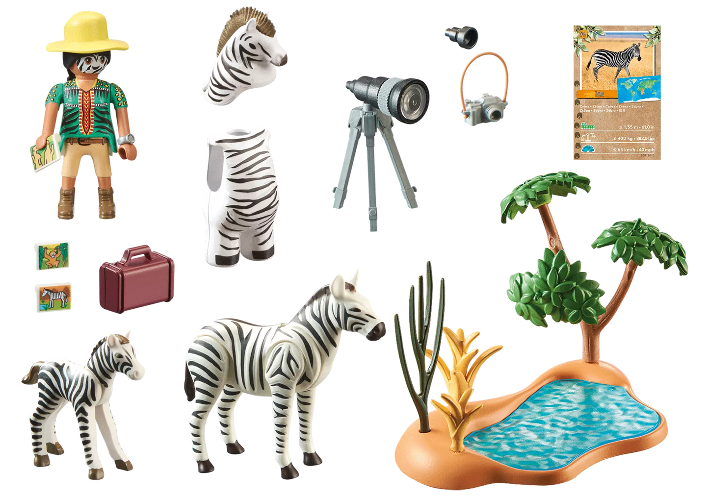 Playmobil 71295 Wiltopia Unterwegs mit der Tierfotografin