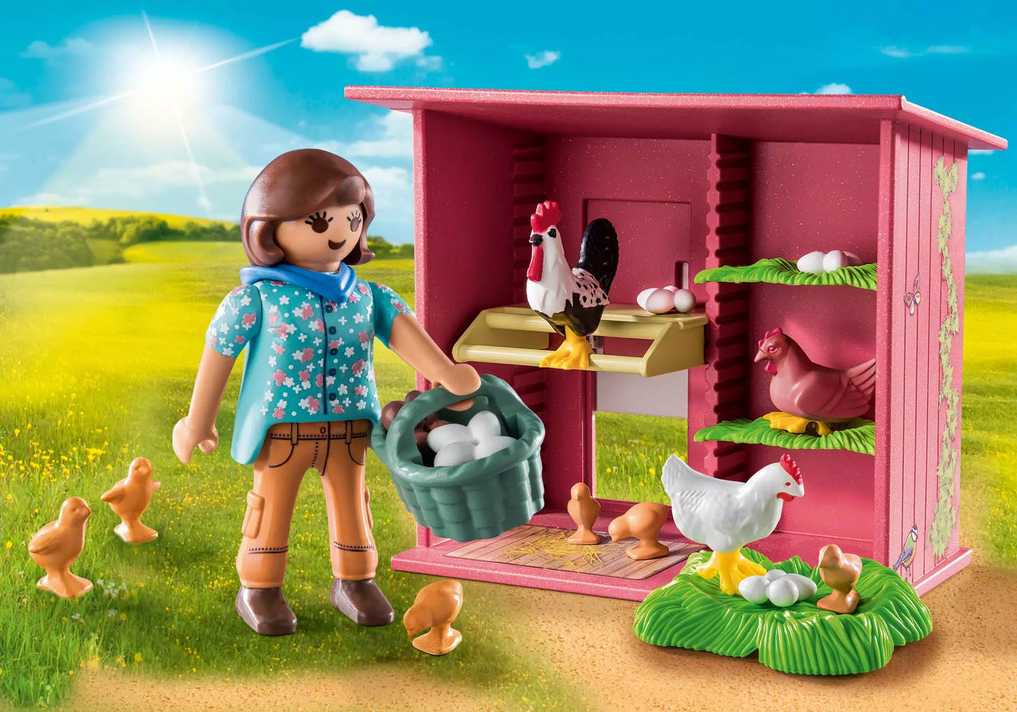 Playmobil 71308 Country Hühner mit Küken