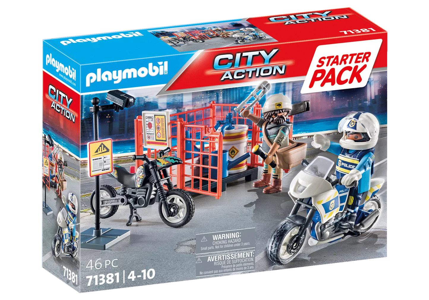 Playmobil 71381 City Action Starter Pack Polizei
