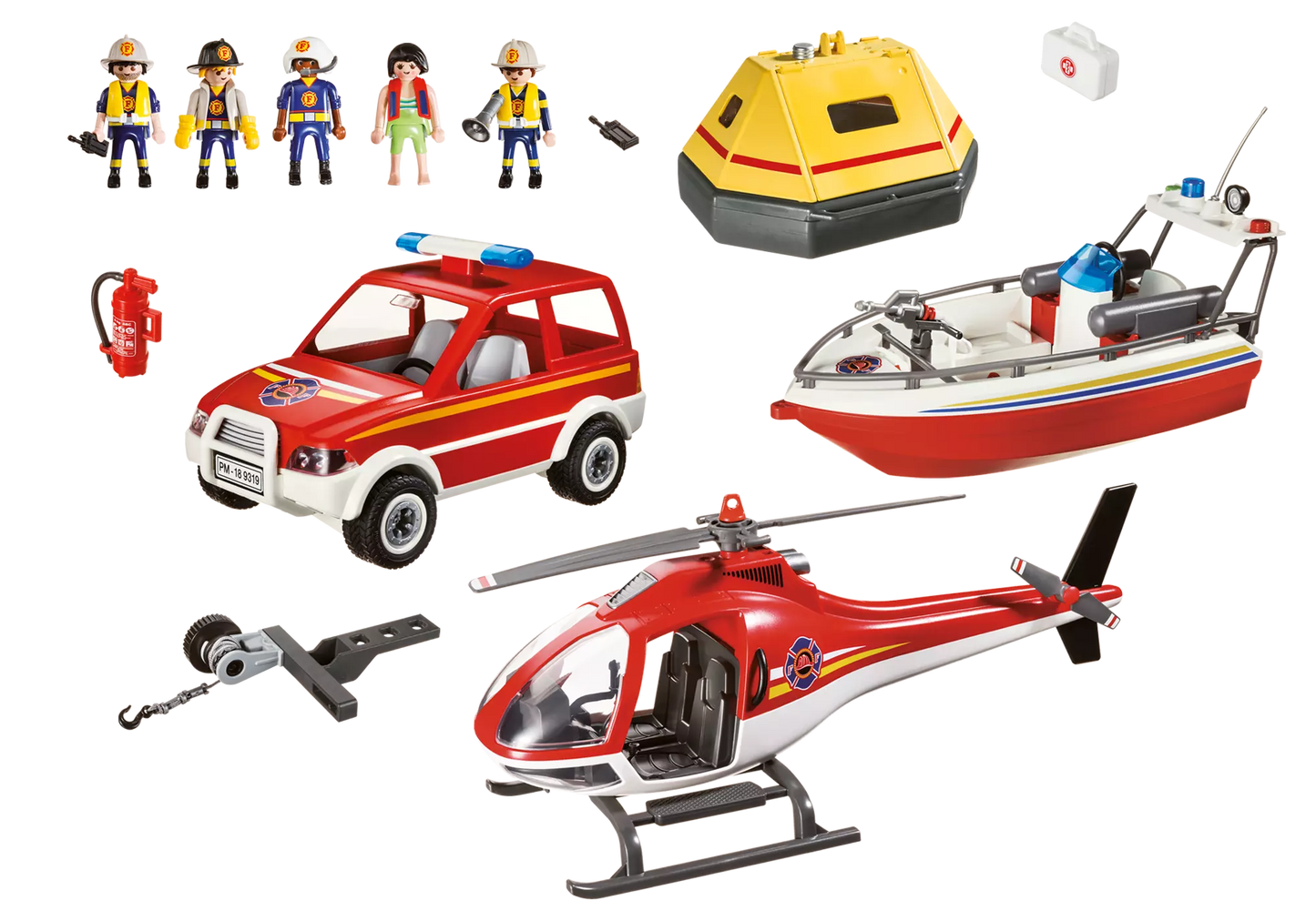 Playmobil 9319 City Action Feuerrettungsmission