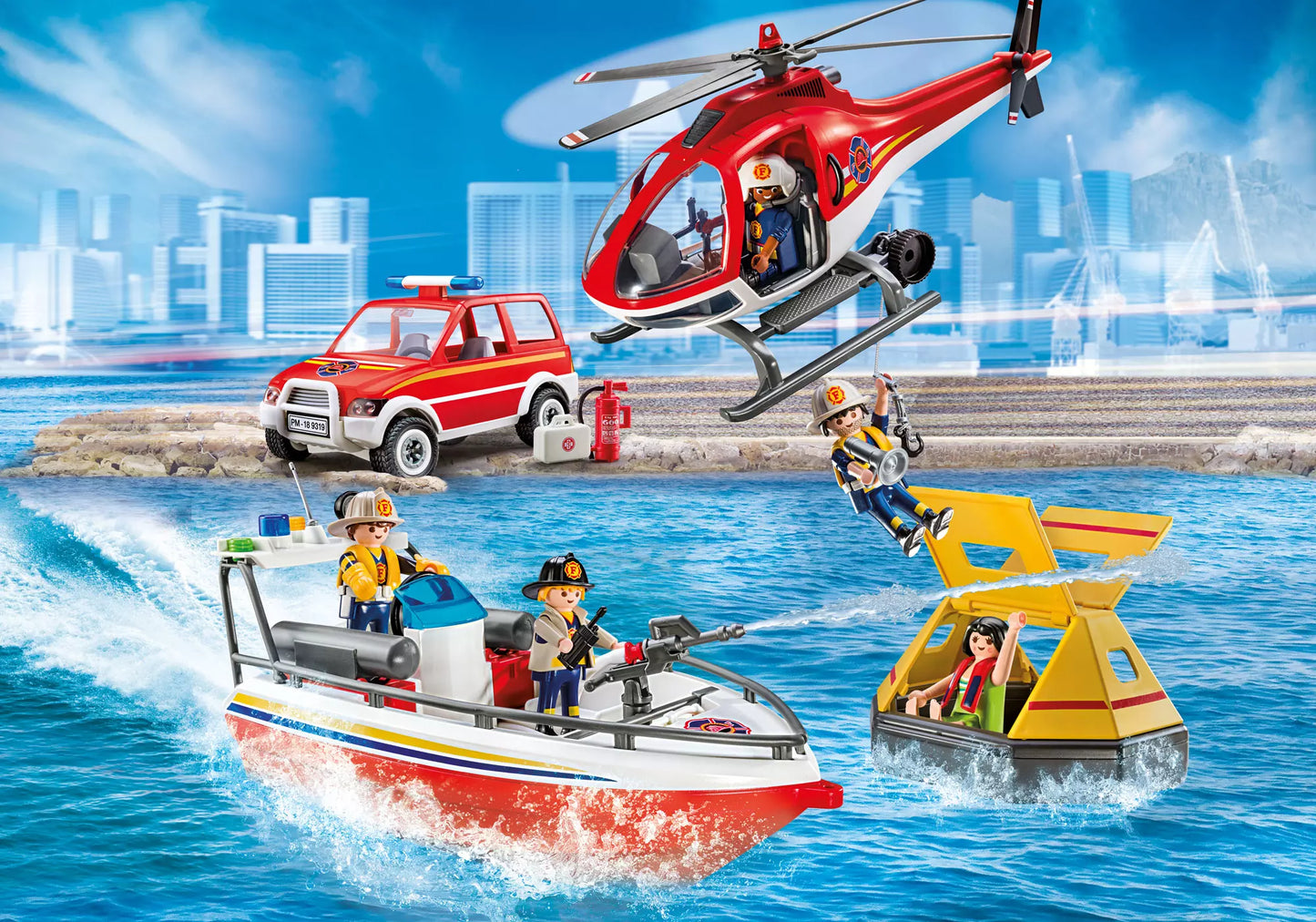 Playmobil 9319 City Action Feuerrettungsmission