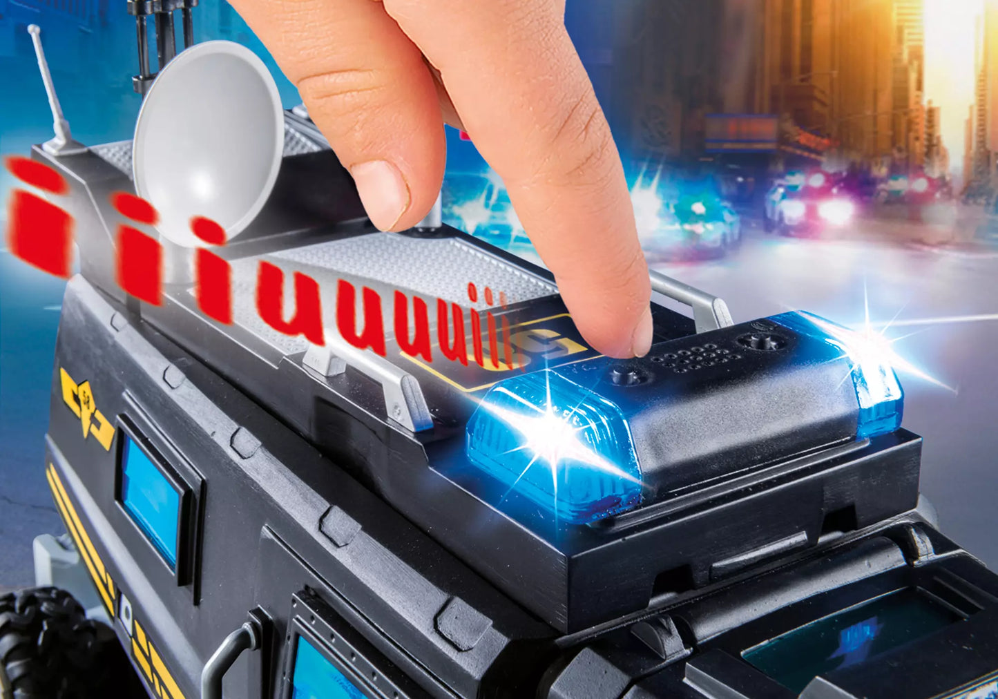 Playmobil 9360 City Action SEK-Truck mit Licht und Sound