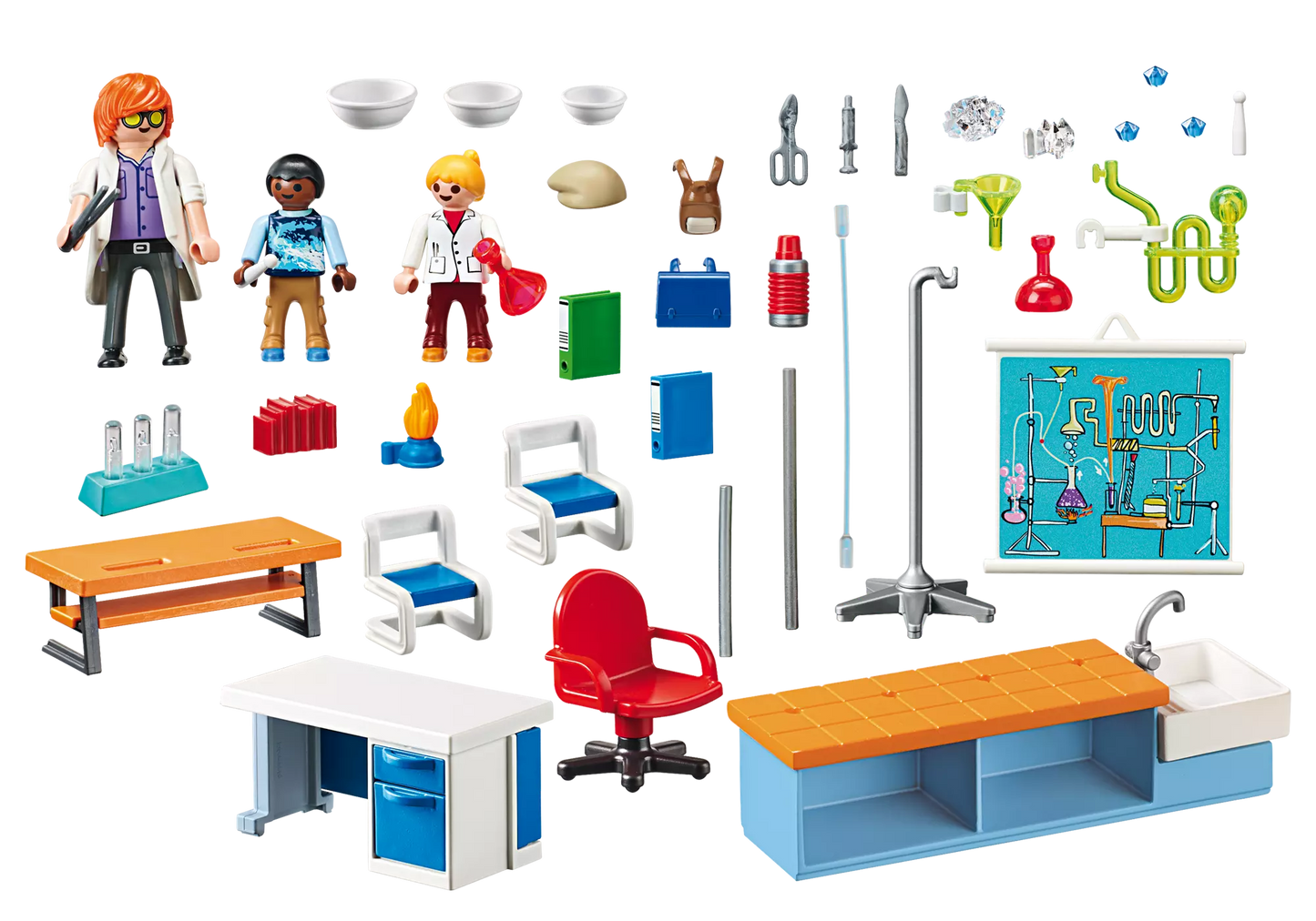 Playmobil 9456 City Life Chemieunterricht
