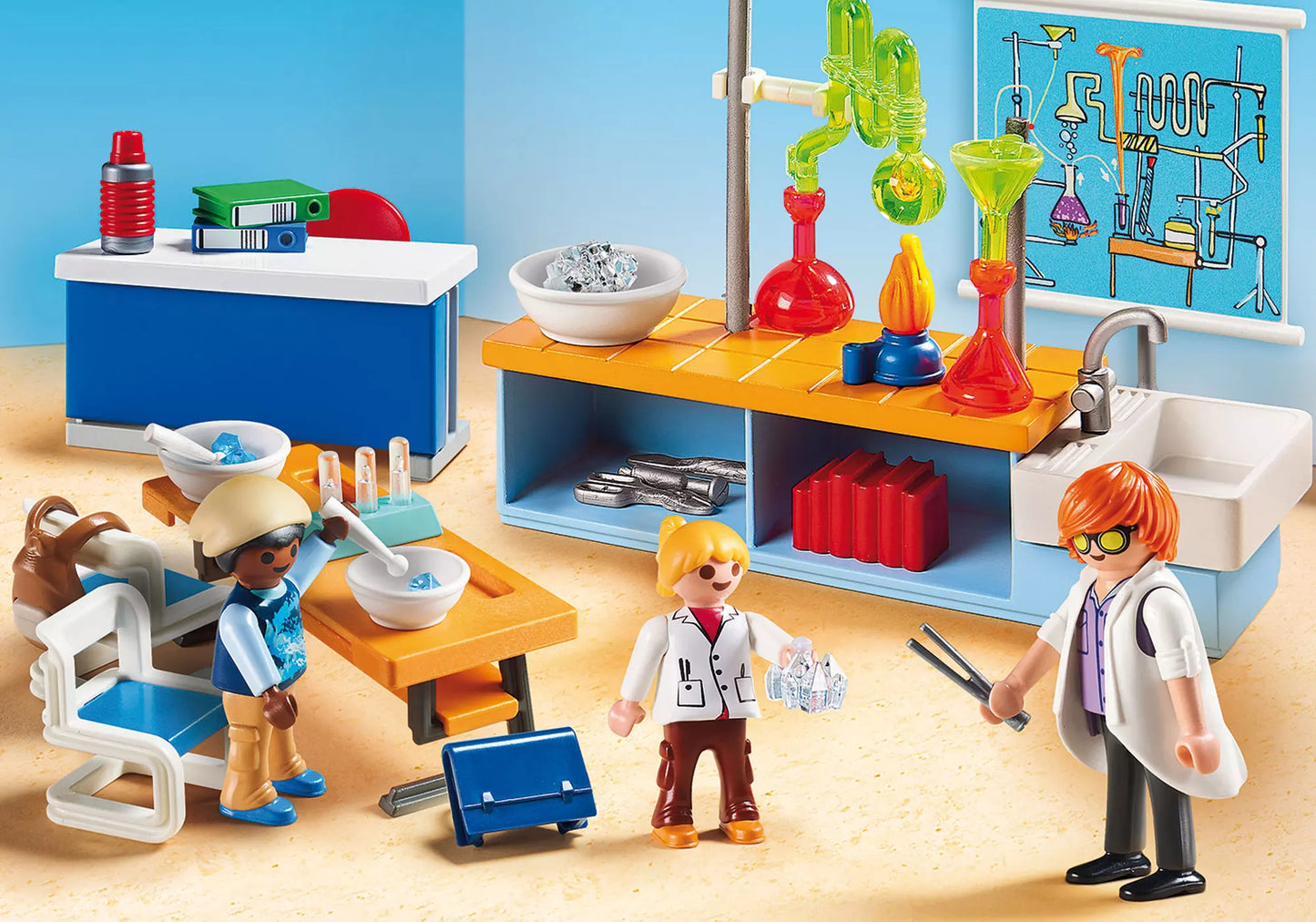 Playmobil 9456 City Life Chemieunterricht