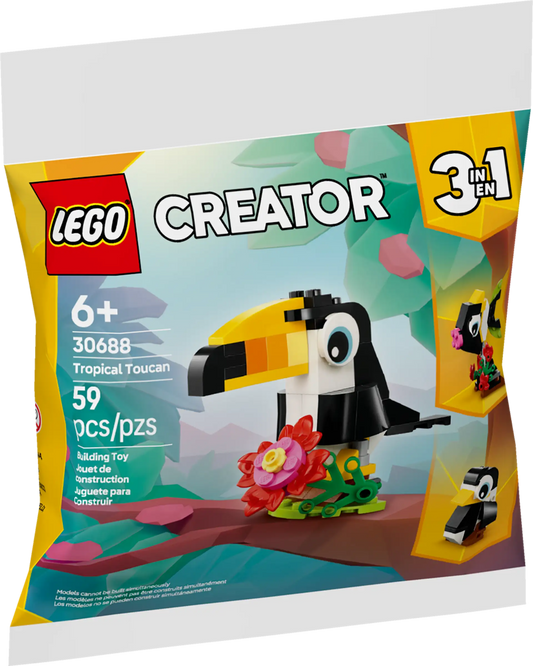 Lego 30688 Creator 3-in-1 Sets: Tropischer Tukan