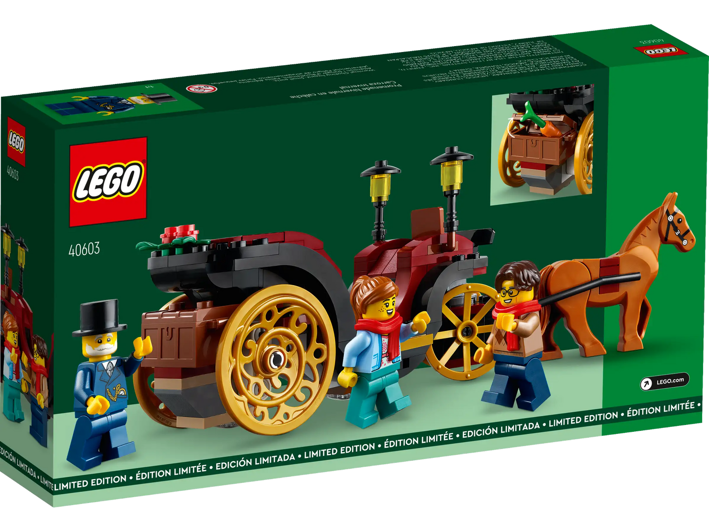 Lego 40603 Weihnachtskutsche