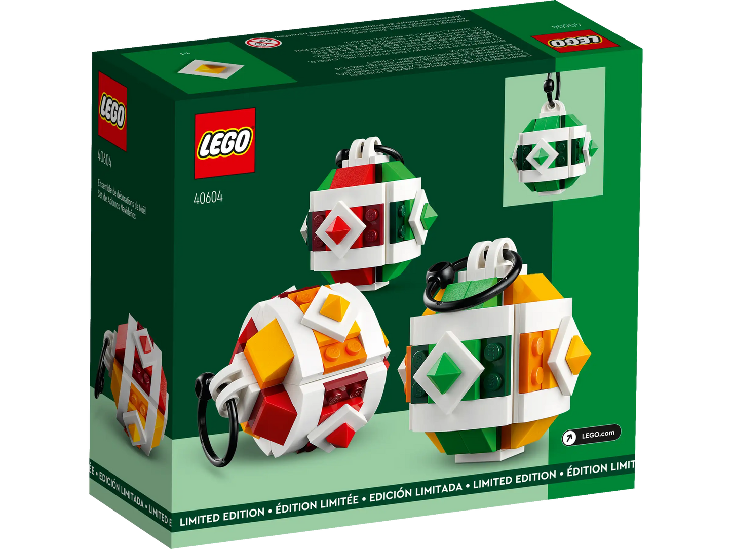 Lego 40604 Christbaumkugel-Set