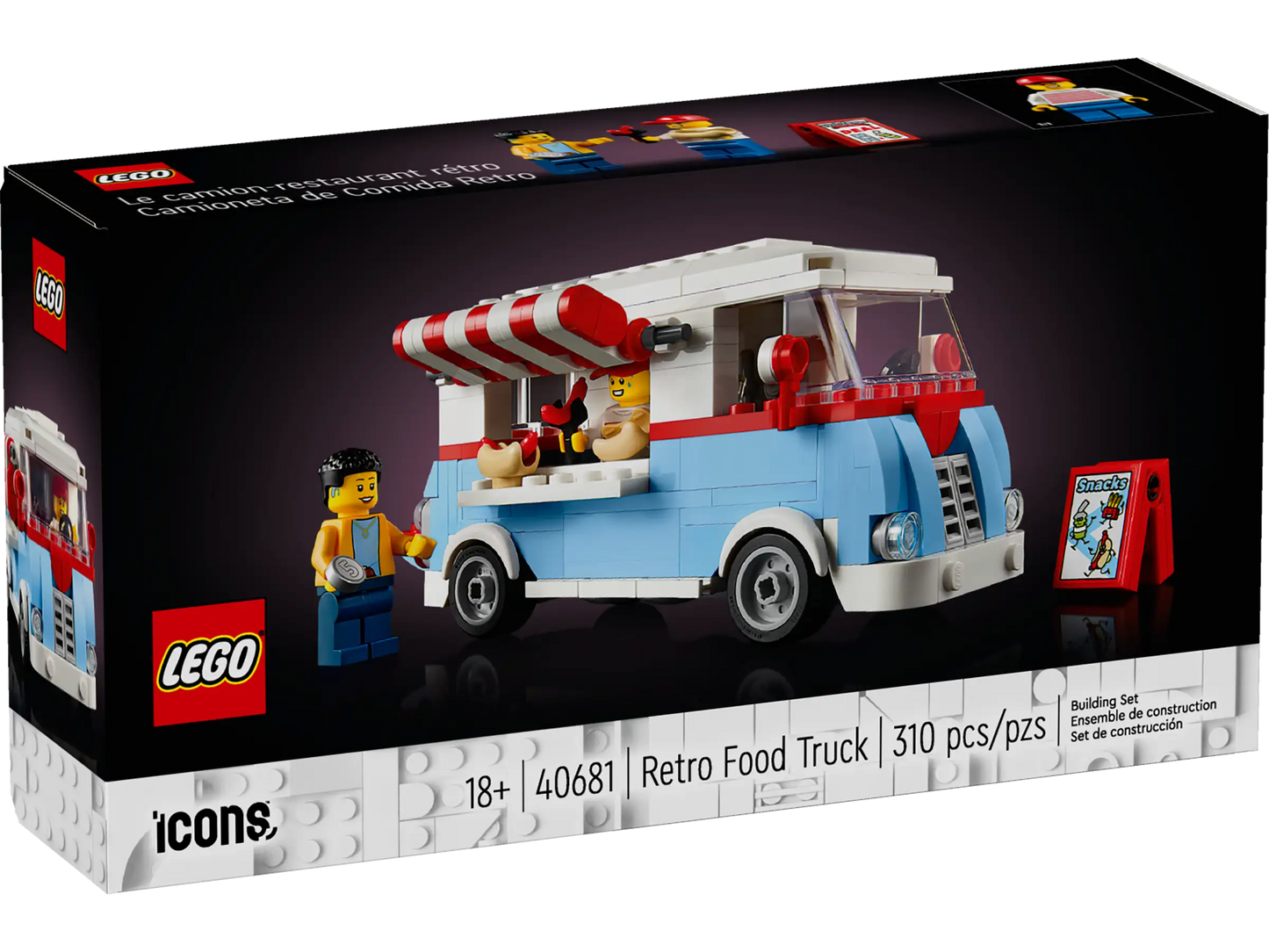 Lego 40681 Retro Food Truck