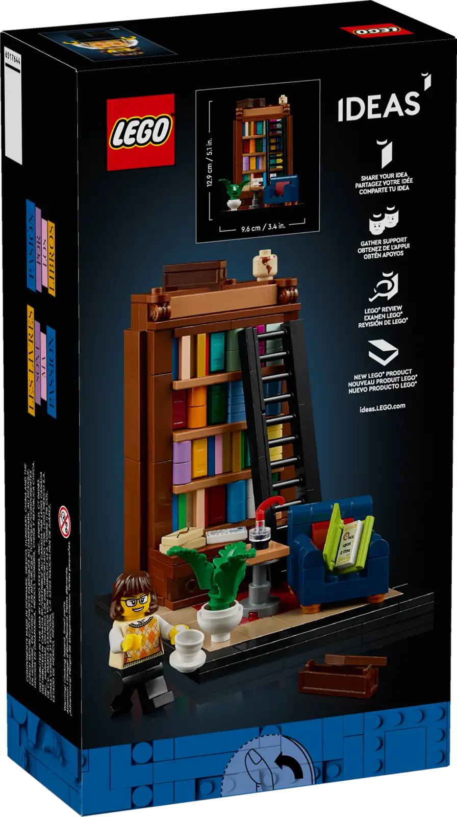 Lego 40698 Ideas Geschenk Bücher sind meine Leidenschaft