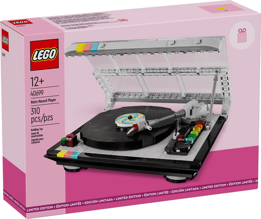 Lego 40699 Geschenk Retro-Plattenspieler