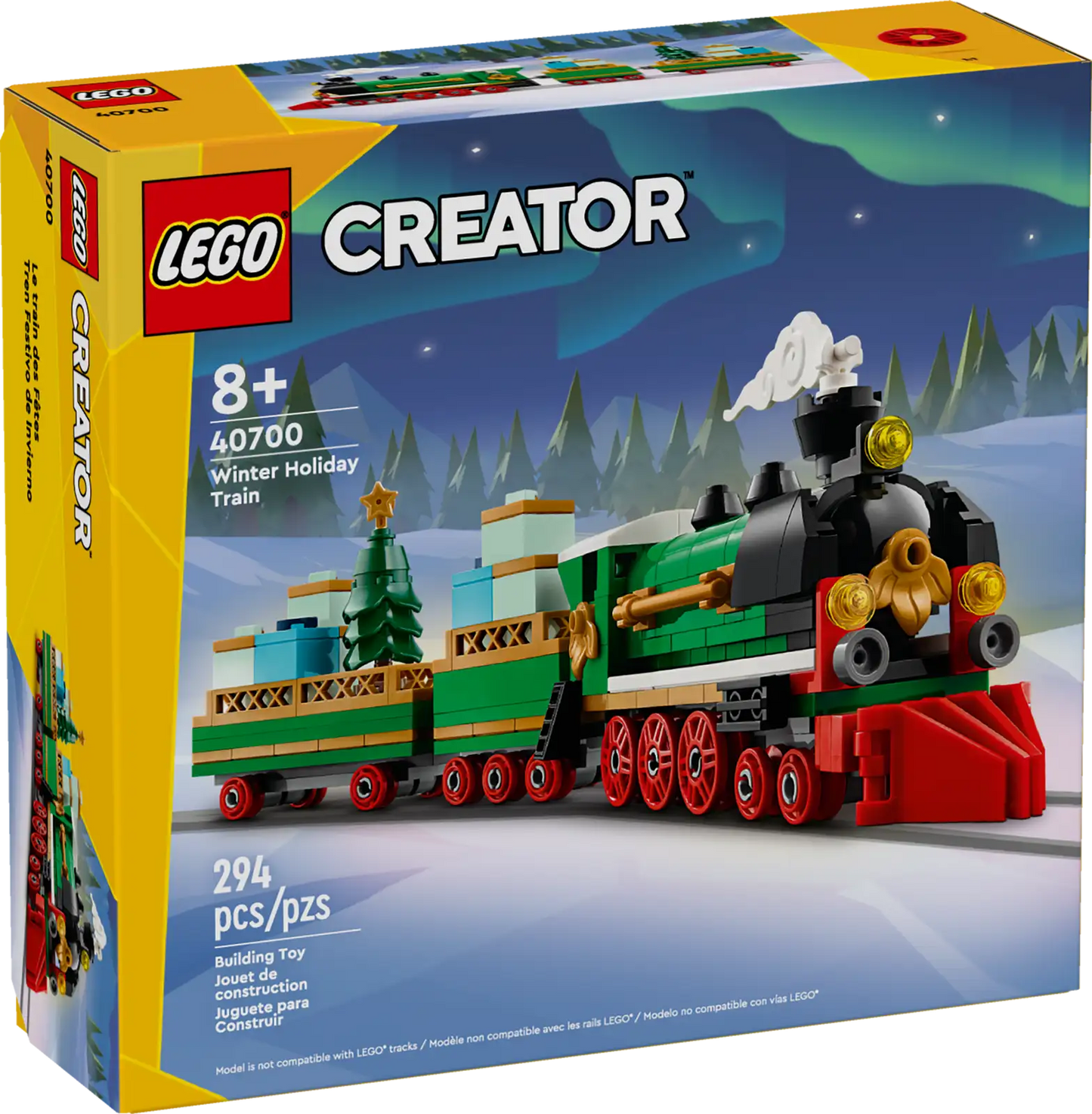 Lego 40700 Creator Geschenk Winterlicher Weihnachtszug