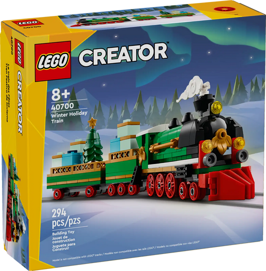 Lego 40700 Creator Geschenk Winterlicher Weihnachtszug
