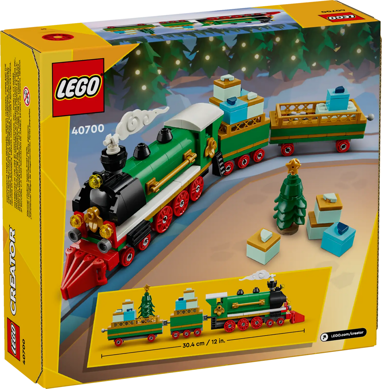 Lego 40700 Creator Geschenk Winterlicher Weihnachtszug