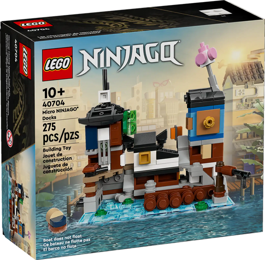 Lego 40704 Ninjago: Mikro-Modell des Ninjago Hafen