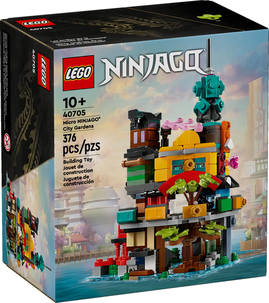 Lego 40705 Ninjago: Mikro-Modell der Gärten von Ninjago City