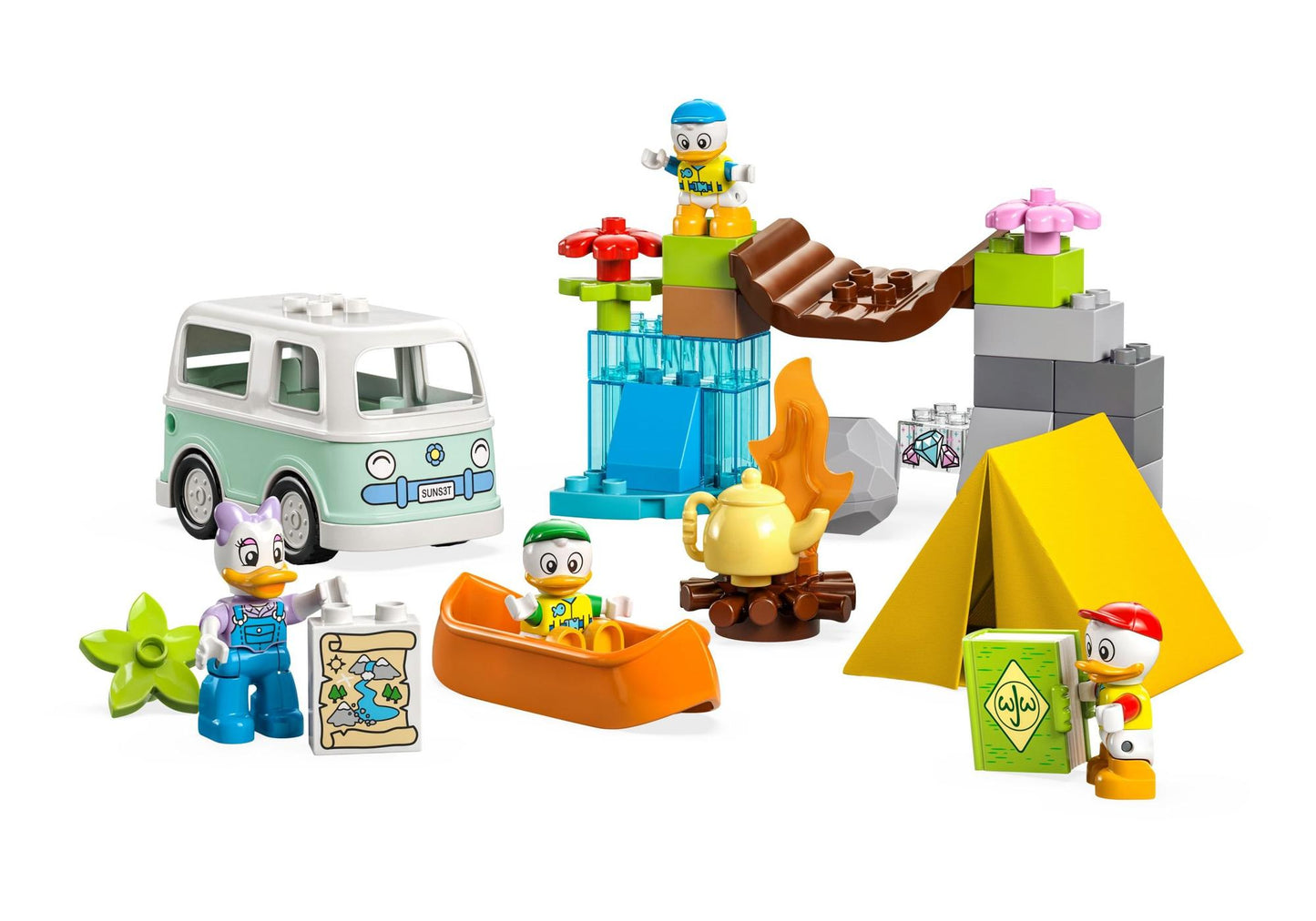 Lego 10997 DUPLO Disney Mickey & Friends: Camping-Abenteuer