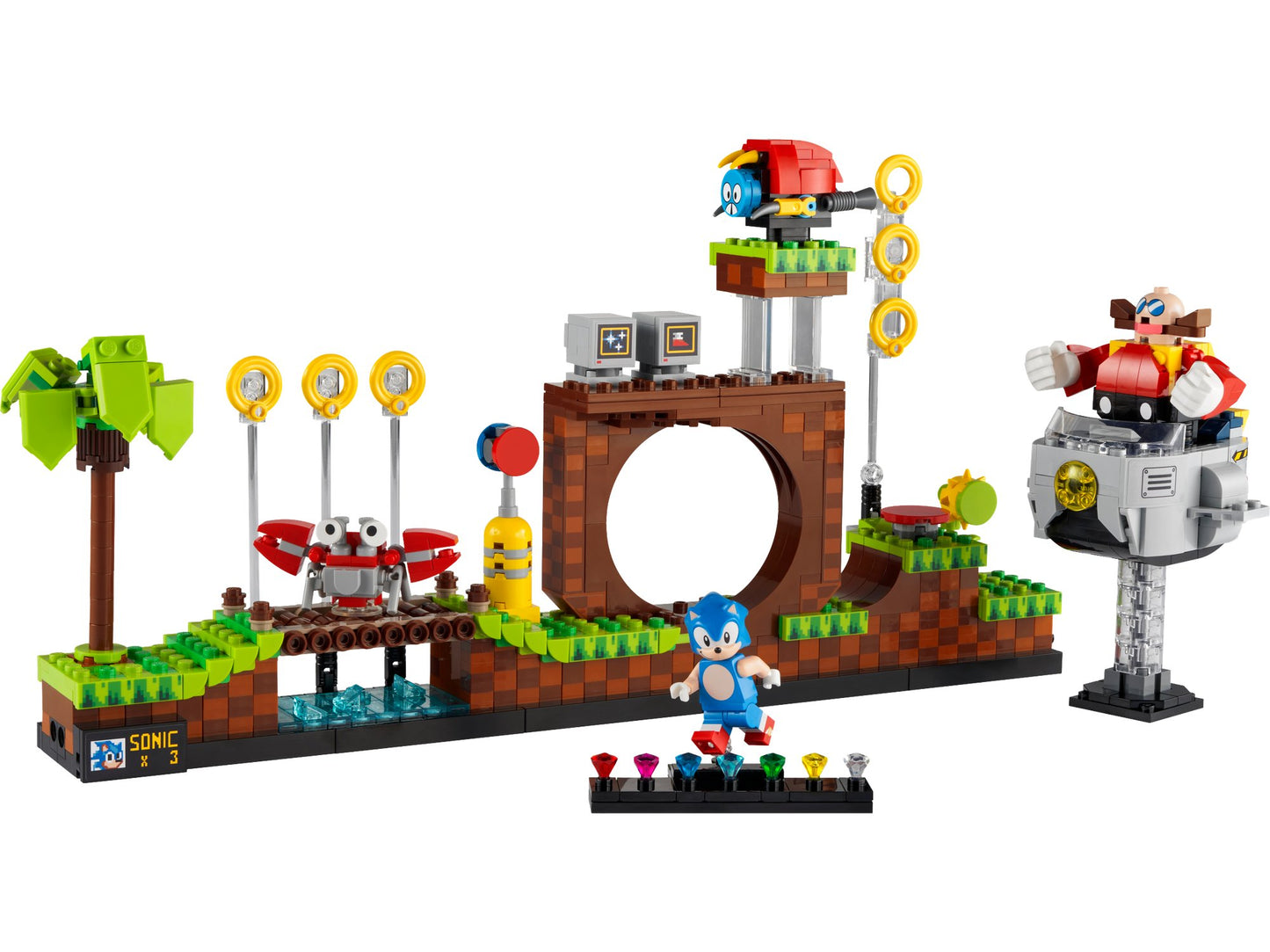 Lego 21331 Ideas Sonic the Hedgehog - Green Hill Zone