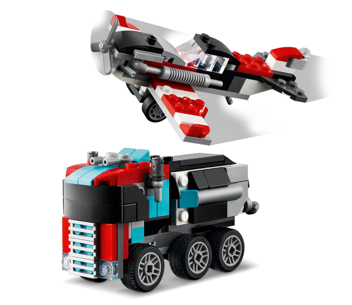 Lego 31146 Creator Tieflader mit Hubschrauber