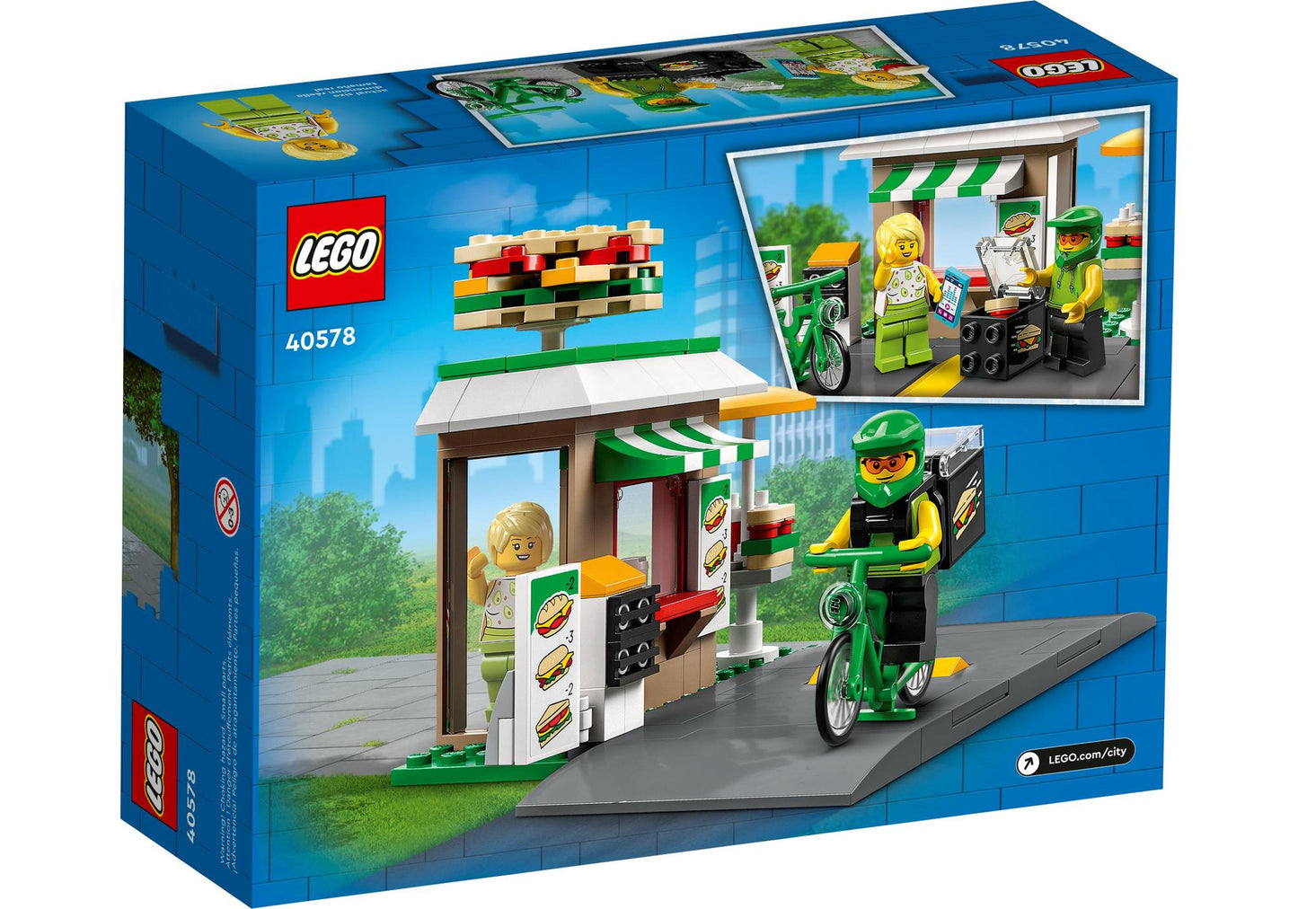 Lego 40578 City: Sandwichladen