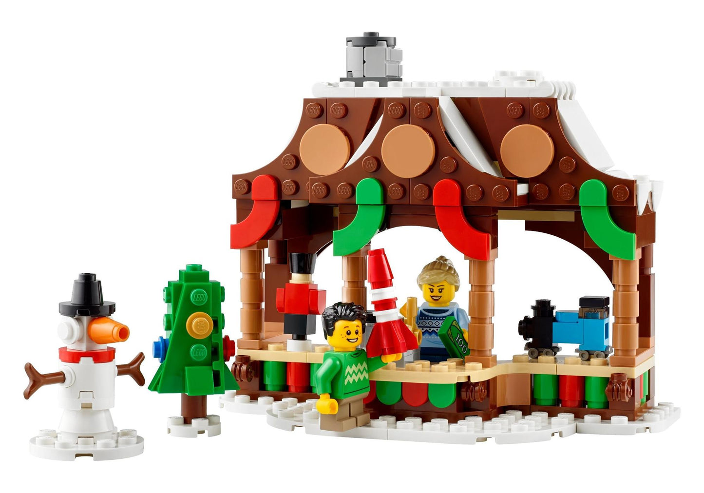 Lego 40602 Creator Weihnachtsmarktstand
