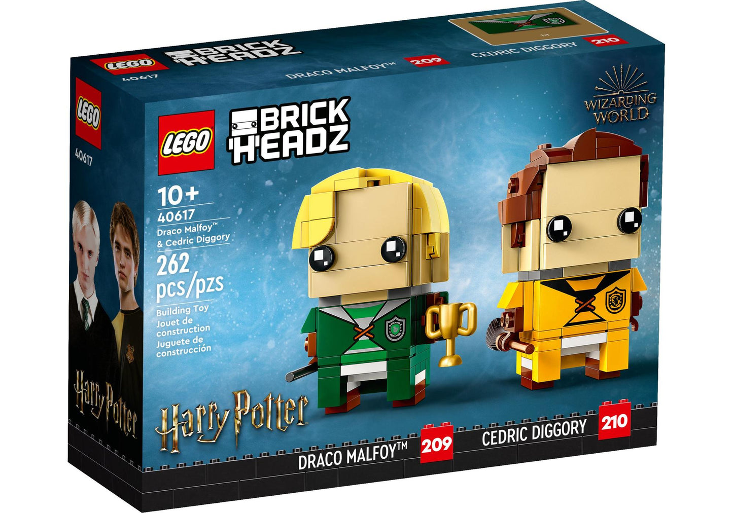 Lego 40617 BrickHeadz Harry Potter: Draco Malfoy & Cedric Diggory