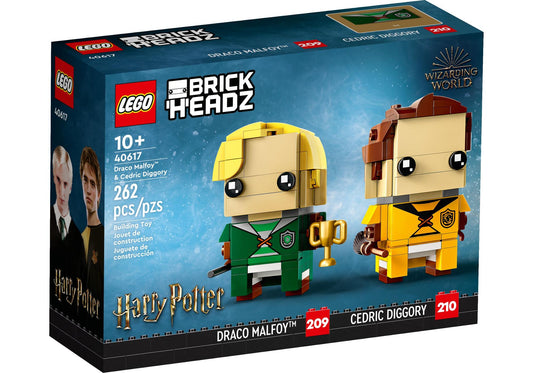 Lego 40617 BrickHeadz Harry Potter: Draco Malfoy & Cedric Diggory