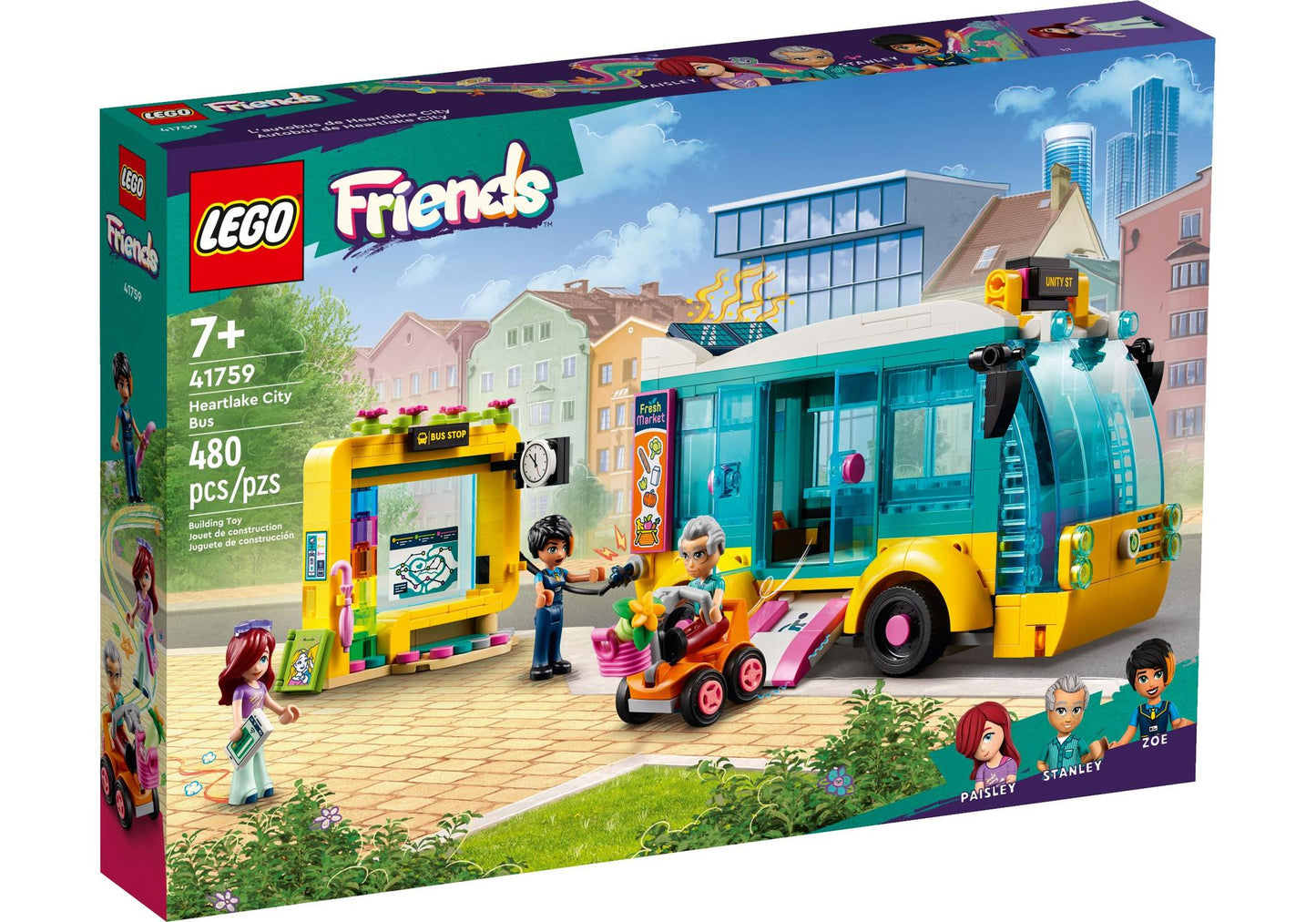 Lego 41759 Friends Heartlake City Stadtbus