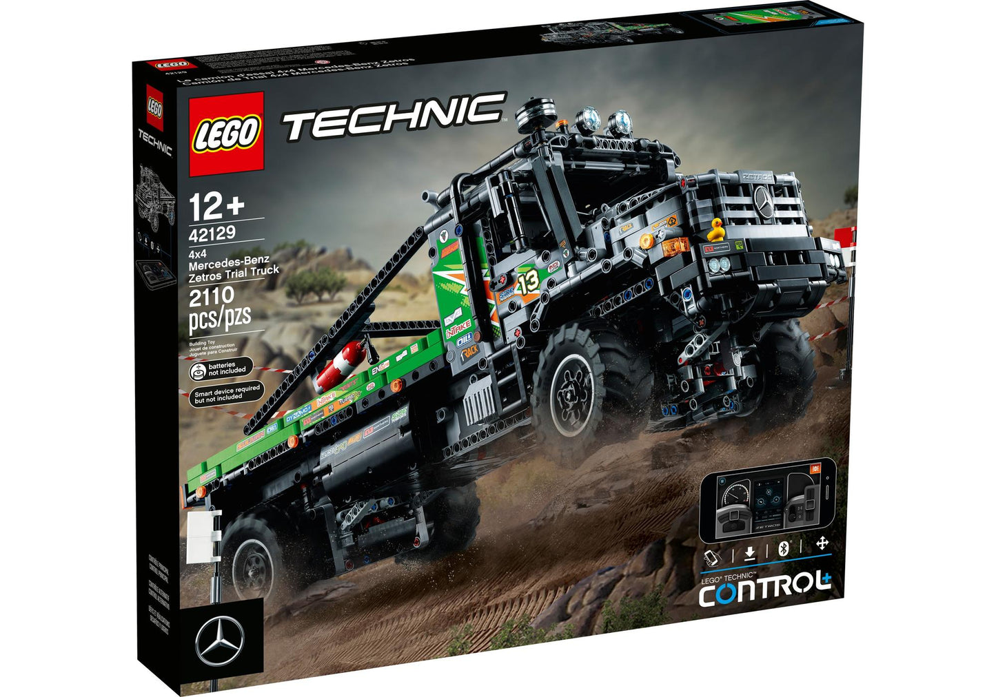 Lego 42129 Technic 4x4 Mercedes-Benz Zetros Offroad-Truck