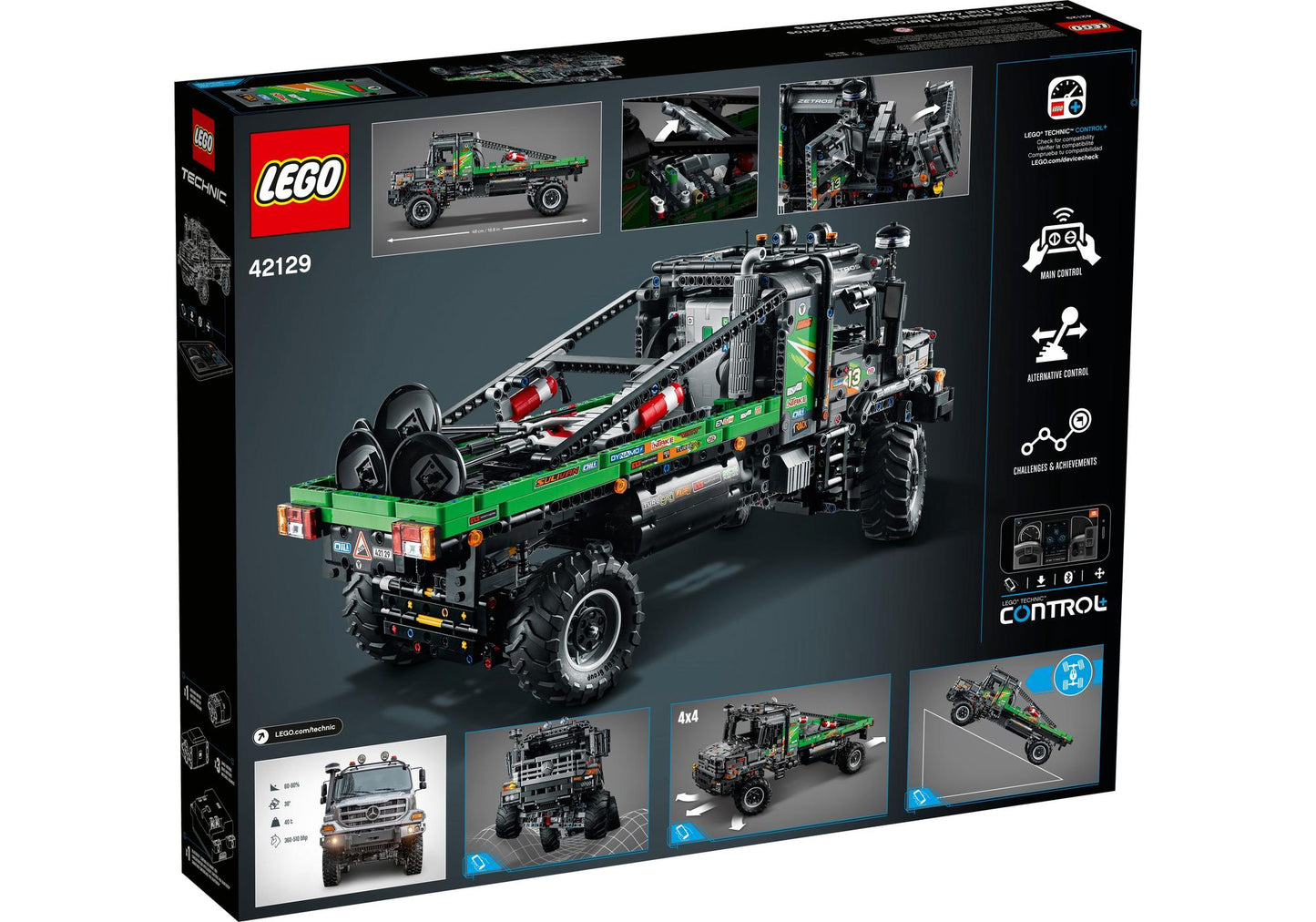 Lego 42129 Technic 4x4 Mercedes-Benz Zetros Offroad-Truck