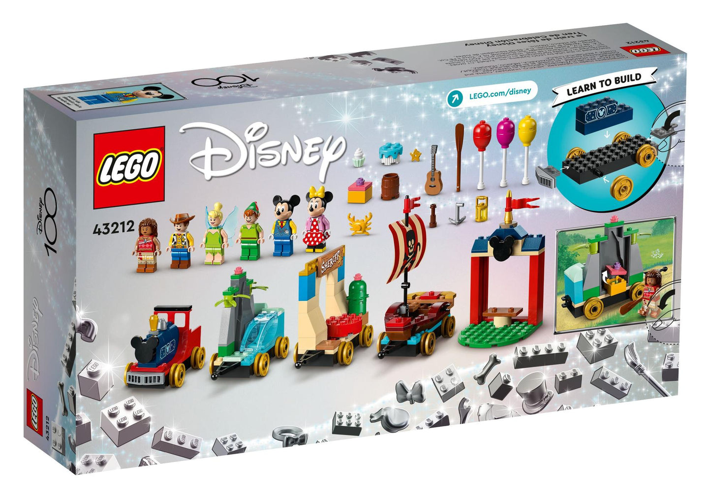 Lego 43212 Disney 100 Jahre: Disney Geburtstagszug