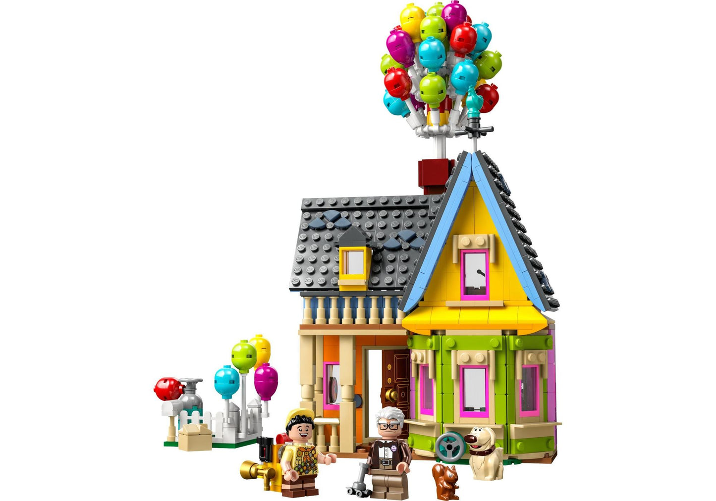 Lego 43217 Disney 100 Jahre: Carls Haus aus Oben