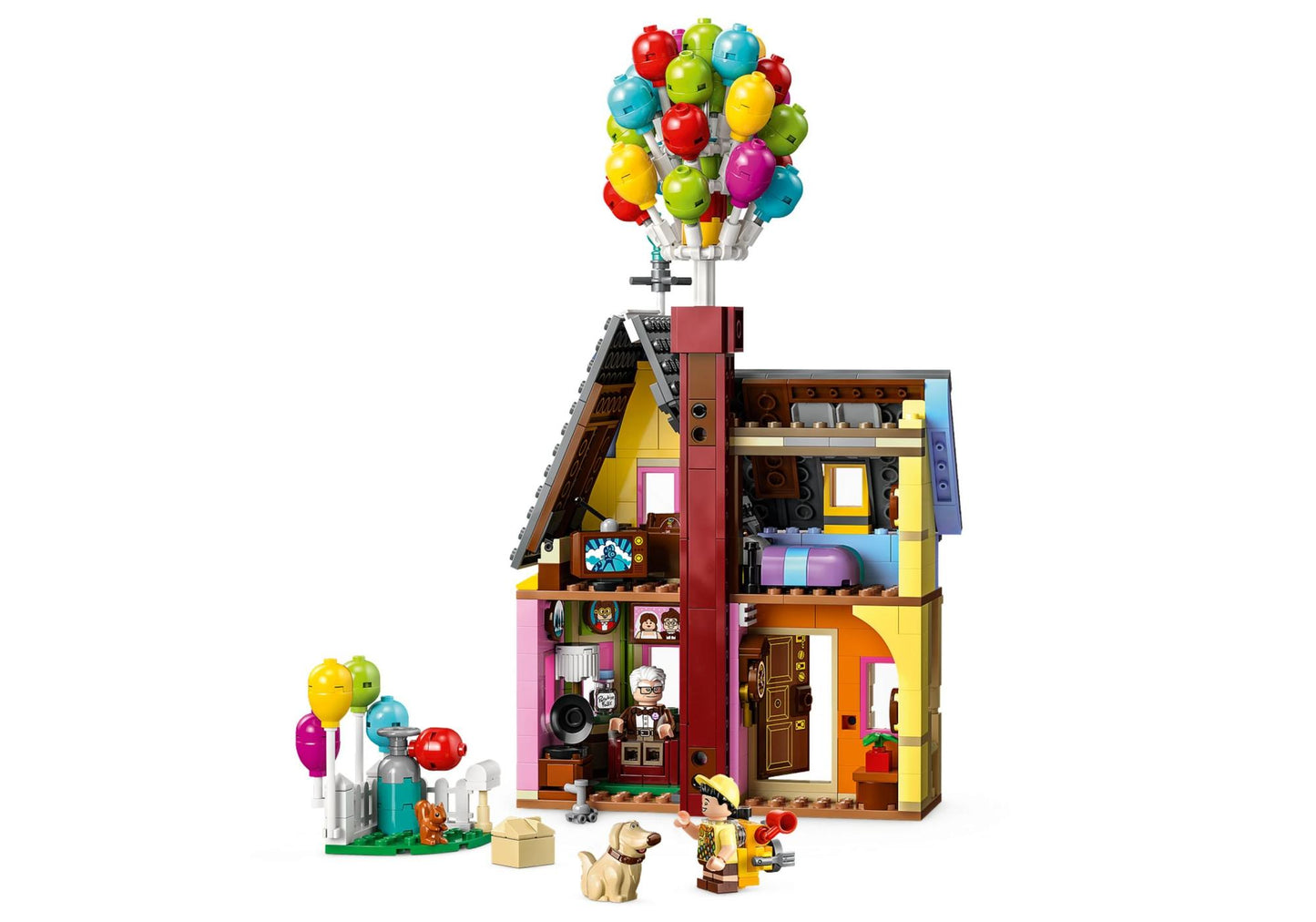 Lego 43217 Disney 100 Jahre: Carls Haus aus Oben